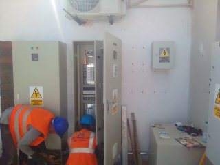 trabajos en tablero electrico