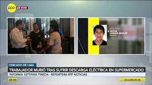 descarga electrica supermercado